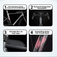 Vélo de montagne Java IDRA, fabrication chinoise, bonne qualité, alliage d'aluminium, course, 24 vitesses, support OEM, frein à disque hydraulique personnalisé