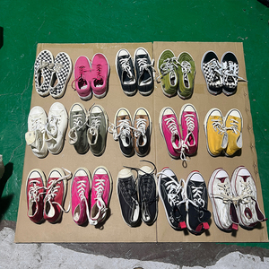 Zapatillas de Lona Transpirables con Cordones, de Segunda Mano, para Hombre y Mujer, Disponibles en Varios Colores con Patrón a Cuadros - Product Image 5