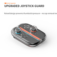 Étui de rangement transparent antichoc pour Nintendo Switch 2 Joy-Con porte-carte de jeu coque accessoires de jeu