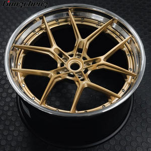 Jantes en alliage d'aluminium polies à profil profond et concave 5x112 de 18, 19, 20, 21, 22, 24 pouces pour Audi, BMW, Mercedes, Porsche - Product Image 4