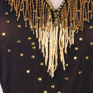 Robe latine Sexy Ladies Black Latin Dance Dress Ballroom / Cha Cha / Rumba / Samba / <span class=keywords><strong>Jive</strong></span> / Quick Step Wear à vendre - Product Image 2