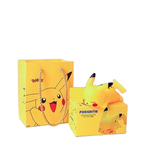 Super mignon Kawaii PVC Anime Figure Pokemoned <span class=keywords><strong>Pikachu</strong></span> Action Lamp Toy avec veilleuse Décoration de chambre ou cadeau de maternité - Product Image 1