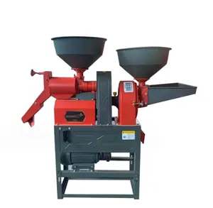 Portable rice milling and polishing machines