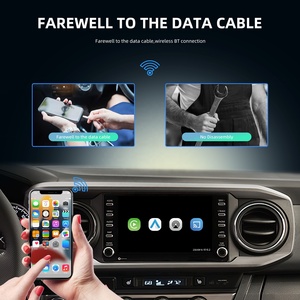 Podofo Carplay AI Hộp Không Dây Carplay Xe Ban Đầu Hệ Thống Nâng Cấp USB Loại C Dongle Hỗ Trợ <span class=keywords><strong>Android</strong></span> Auto/Airplay/<span class=keywords><strong>Android</strong></span> <span class=keywords><strong>Cast</strong></span> - Product Image 3