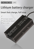 Chargeur de batterie Lipo rapide personnalisé Xietong C600 71.4V 6A avec boîtier en aluminium pour trottinette électrique 17S 60V, entrée DC/AC