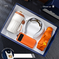 Ensembles de cadeaux promotionnels de luxe Souvenirs de mariage pour les invités Masseur de cou Power Bank Business Corporate Gift Set pour hommes et femmes