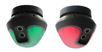 Système de guidage de stationnement avec détecteur de stationnement ultrasonique intégré à montage frontal intelligent TCP/IP