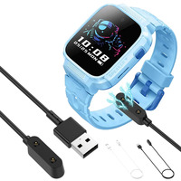 Câble de charge magnétique pour montre connectée avec support en plastique pour montre pour enfants Mibro T6C, charge USB