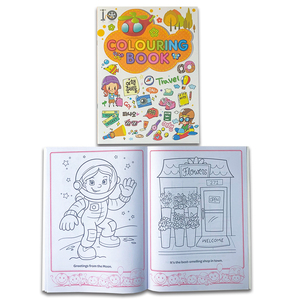 Livre d'images à colorier personnalisé pour enfants, impression de livres de <span class=keywords><strong>dessin</strong></span> de haute qualité pour enfants, anglais éducatif - Product Image 5