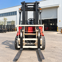 Chariot élévateur électrique Li-ion haute tension à quatre roues de 2,5, 3 et 3,5 tonnes, hauteur de levage de 3000, 4000 et 5000 mm, certifié CE