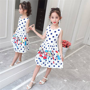 Robes décontractées pour petites filles de 6 ans, style coréen, mode streetwear, été, fleurs, ange, princesse, sport, pour les fêtes - Product Image 2