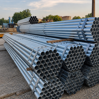 Tuyau galvanisé à prix compétitif St52 Tube en acier galvanisé S355JR S275JR St37 Q235B A53 Q345B Q215 6-12m DN20-DN300 1.5-12mm