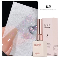 Vernis à Ongles Gel Pailleté 15ml Effet Sirène Aurore Holographique, Gel UV Semi-Permanent à Dissoudre, Vernis Gel Manucure DIY
