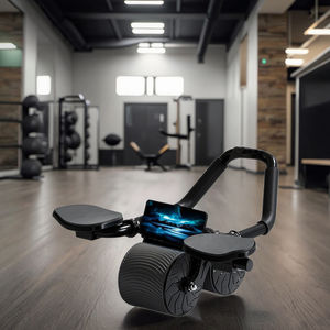 Roue abdominale automatique à rebond durable en ABS, écologique, marque Cz, modèle Cz89, poids 1,0 kg, équipement de fitness à domicile unisexe, caoutchouc - Product Image 3