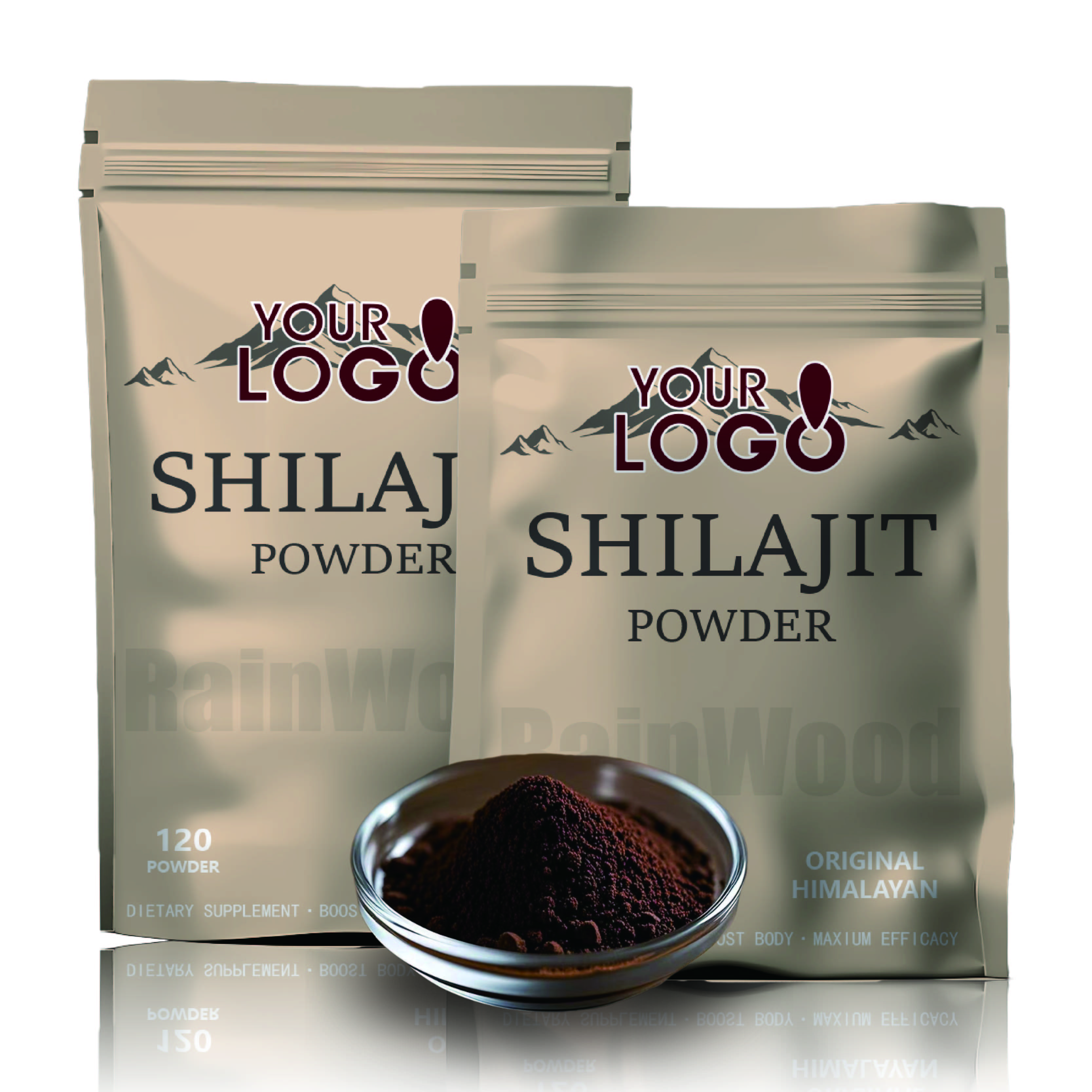 40% Fulvic Acid Silajit, пищевая, частная этикетка, натуральный порошок экстракта шиладжита