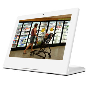 Tablet PC Android All-<span class=keywords><strong>in</strong></span>-One da 10 Pollici a Forma di L, Schermo Touch da 10.1 Pollici, per Valutazioni, Banche, Ordinazioni nei Ristoranti, WIFI, Bluetooth, POE - Product Image 1