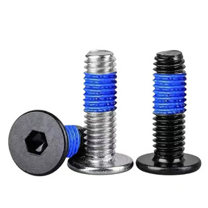 Tùy chỉnh M2-M12 hình lục giác ổ cắm siêu mỏng đầu vít màu xanh Nylon tấm chống nới lỏng chủ đề khóa hình lục giác Ổ cắm ổ cắm bu lông - Product Image 2