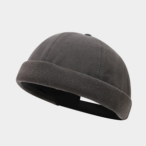 Casquette Docker personnalisée avec logo, sans visière, style marin, pour le travail, en tissu courant, pour hommes et femmes - Product Image 4
