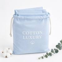 Parure de lit OEM de luxe en tissu tissé 100 % coton égyptien 300T, taille complète/queen, douce, respirante et durable, respectueuse de la peau