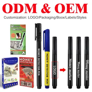 KHY USD Dollar Checker OEM Professional KH8030 Magical False Test Money Wholesale For Bank Bill Banknotes Detector Marker Pen