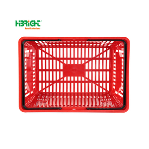 Tamaño personalizado, colorido, duradero, 30l, tienda de supermercado comercial, cesta de la compra de plástico - Product Image 3