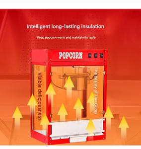Yoğun Snack Yerleri İçin Çift Kazanlı ve Verimli Isıtmalı Ticari Tip Patlamış Mısır Makinesi - Product Image 2