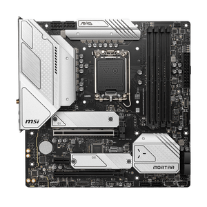 Nouvelle carte mère d'ordinateur M B660M MORTAR WIFI DDR4 Socket LGA1700 prenant en charge les processeurs de 12e génération, carte mère B660M pour ordinateur - Product Image 1
