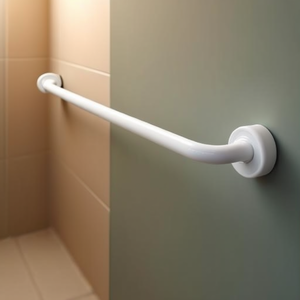 Barandilla de Esquina de 65 x 100 cm para Soporte de Seguridad en Baños y Duchas - Product Image 3