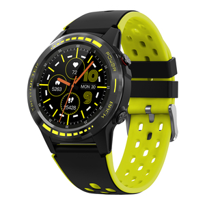 Reloj inteligente deportivo de alta gama para hombre, pulsera Mini redonda con control del ritmo cardíaco y de la salud, compatible con Android e IOS - Product Image 3