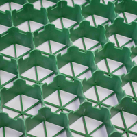 Grille d'herbe Paver Parking Gravier Pavé Grille Plastique Gazon Grille Pavés