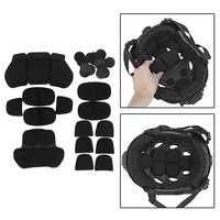 Coussinets de protection en mousse pour casque tactique doux et confortable, réglables et amovibles, pour l'équitation et le vélo d'enfants