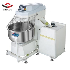 Amasadora Espiral para Pan y Pasteles, Industrial, Comercial, 130L, Accesorios para Panadería y <span class=keywords><strong>Pizza</strong></span>, Acero Inoxidable, Certificación ISO, 7.4KW de Potencia - Product Image 1
