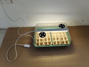 Plastic PE Square Eco-Friendly Lightweight Plant Seedling Germination Starter Tray Super Sprouter <strong>Heated</strong> <strong>Propagation</strong> Trays - Product Image 3