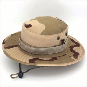 Sombrero de Pescador de Camuflaje Personalizado para Caza en la Selva, Sombrero de Ala Ancha para Hombre - Product Image 6