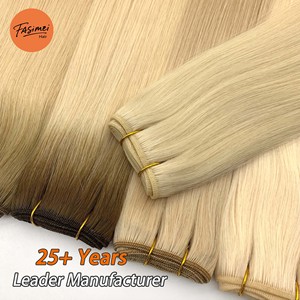 100% tóc trinh nữ có thể được sử dụng hơn 2 năm tùy chỉnh tất cả các màu tùy chỉnh chiều dài 12-30 inch rất dễ dàng để cài đặt máy sợi ngang - Product Image 5