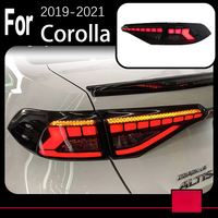 Accessoires pour voitures, feux arrière LED pour Toyota Corolla 2019-2021, feux arrière Altis, signal dynamique, feux arrière automobiles