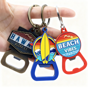 Custom 3D Sculpted Cartoon Animal Scenic Patterns Metal Keychains Corporate Gifts Promotional Giveaways Premium Bulk Wholesale