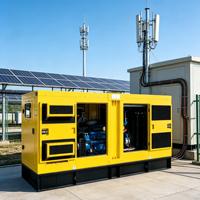 Générateur diesel de type canopy, groupe électrogène silencieux, solution d'alimentation de secours, générateur diesel commercial avec ATS et surveillance à distance