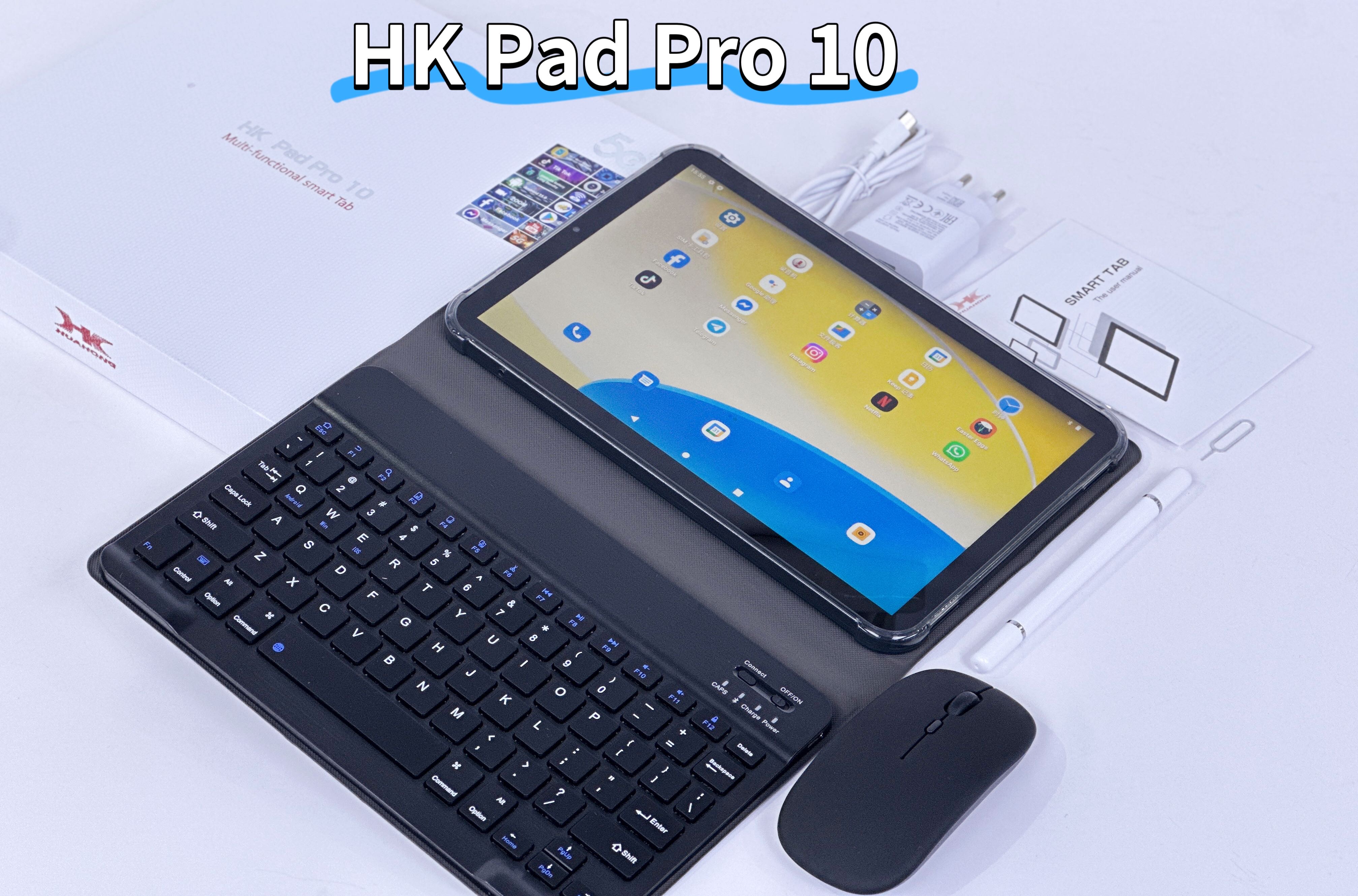 HK Pad Pro 10 - Versatile Smart Tablet for Professional Use