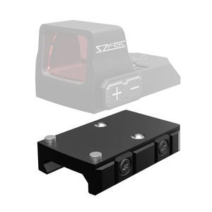 Thiết kế mới thép không gỉ <span class=keywords><strong>Red</strong></span> Dot gắn Adapter tấm tương thích với Doc t dấu chân phạm vi & phụ kiện cho chiến thuật sử dụng - Product Image 4