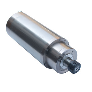 Động Cơ Trục Chính ER25 Làm Mát Bằng Nước 125Mm 4.5kw 220V/380V + 5.5KW VFD + Kẹp 125Mm + 13 Chiếc Collets ER25 + Máy Bơm Nước 100W - Product Image 3