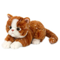Poupée douce réaliste pour enfants personnalisée, animaux en peluche, peluche chat en peluche