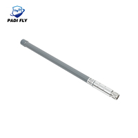 Antenne omnidirectionnelle industrielle 433 MHz 50 W haute puissance, étanche IP67, pour transmission de données numériques longue portée en extérieur