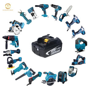 Kits combinés d'outils sans fil 20V de qualité supérieure perceuse à marteau à vitesse variable et ensemble d'outils électriques de 15 pièces avec batterie au lithium prise en charge par OEM - Product Image 2