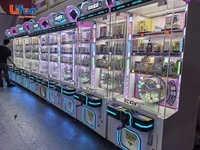 LIFUN Machine de jeu d'arcade à monnayeur pour 2 joueurs, jeu de la Balle Chanceuse Orbitale, avec système de rédemption de prix, en métal et plastique, pour centre d'attractions