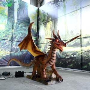 Parque de atracciones Gecai Robotic <span class=keywords><strong>Rad</strong></span> Flying Dragons Model Factory - Product Image 4