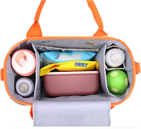 Sac à langer de voyage multifonctionnel RAYLON, grande capacité, imperméable, résistant à l'huile, fabriqué en tissu Oxford, couleurs et logo personnalisables