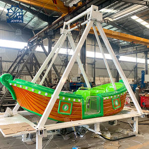 Indoor Fiberglass <b>Pirate</b> <b>Ship</b> Ride Fairground <b>Toy</b> Boat for Amusement Park Playgrounds Sale Outdoor Equipment - Product Image 3