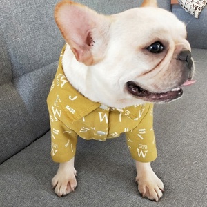 Veste personnalisée pour bouledogue français, vêtements pour animaux de compagnie <span class=keywords><strong>Frenchie</strong></span> et bouledogue anglais, design unique de t-shirt pour chiens - Product Image 2