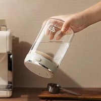 Vannes à double verrouillage de la fraîcheur à une main Pot de grains de café scellé sous vide Évent CO2 Pompe à pression facile Écrous en verre transparents Couvercle de nourriture pour animaux de compagnie